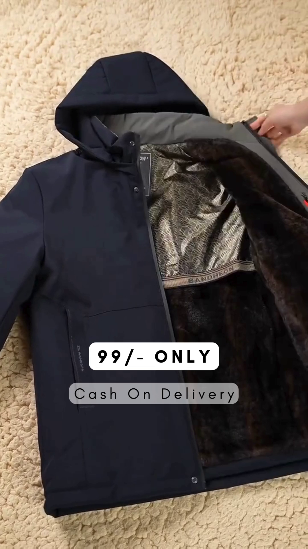 Men's Regular Fit Fashionable Lightweight Winter Jacket - Trendy, Warm, and Perfect for Layering - Image 2