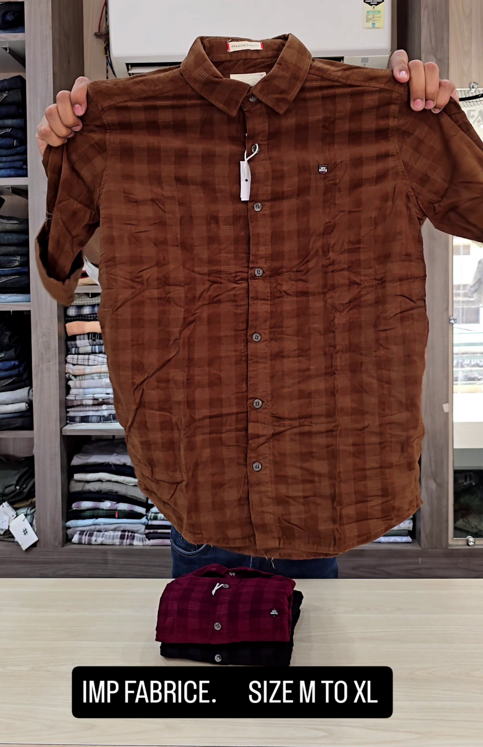Men Spread Collar Tartan Checked Cotton Slim Fit Casual Shirt