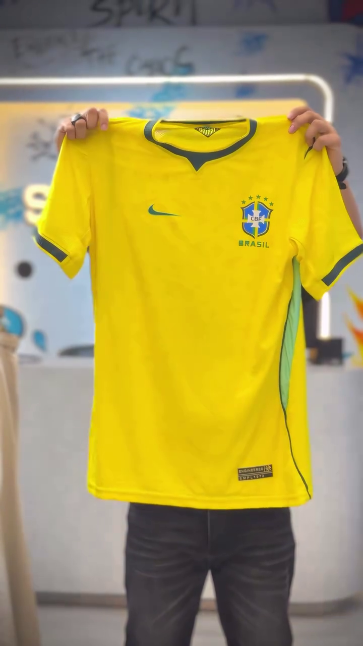 Striped Applique Slim Fit Argentina 24 Home Jersey T-shirt - Image 4