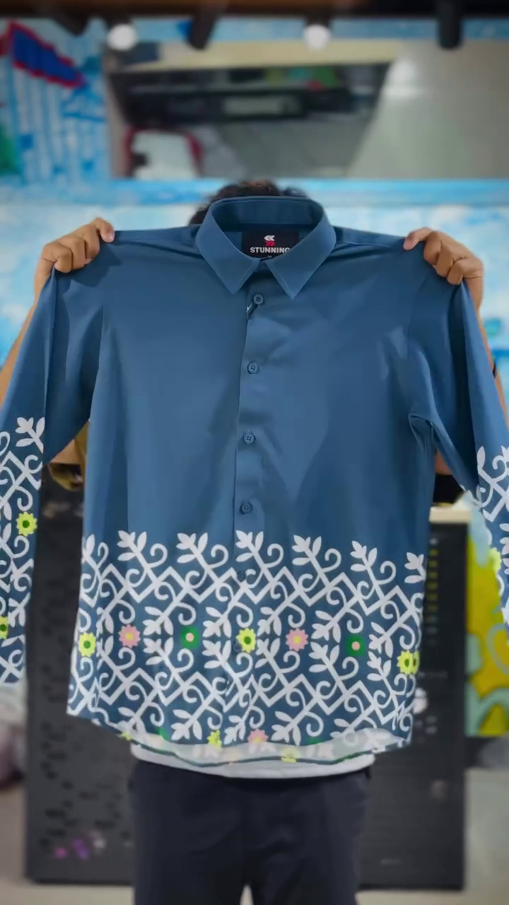 Men Smart Tailored Fit Opaque Casual Shirt